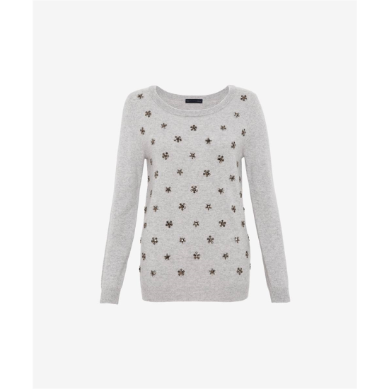 Kadın Koyu Mavi Cepli Gömlek Yaka Denim Elbise